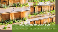 Bac À Jardinage En Bois | L'essentiel Du Jardinage Urbain - Outils De Jardinage®