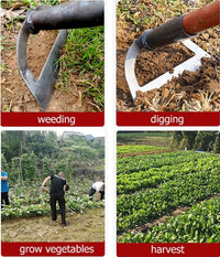 Houe creuse de jardin Outils de jardinage 