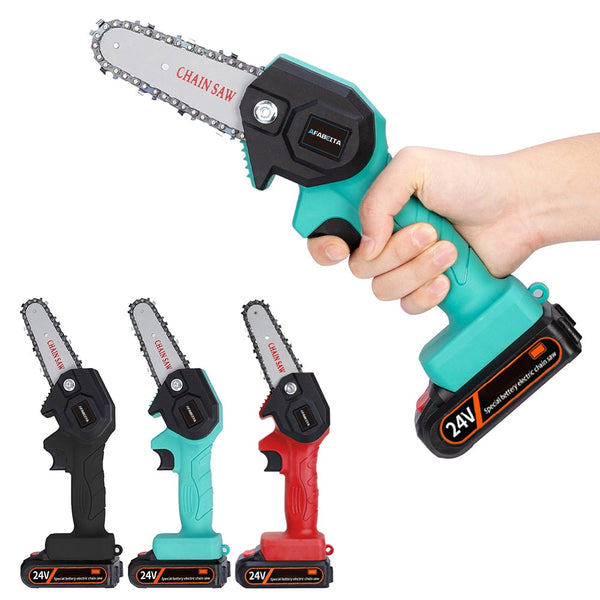 Mini scie à chaîne électrique Outils de jardinage 