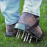 Paire de semelles aérateur pour gazon  Outils De Jardinage 