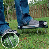 Paire de semelles aérateur pour gazon  Outils De Jardinage 