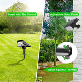 Projecteur LED Solaire Outils de jardinage 