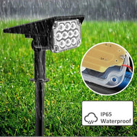 Projecteur LED Solaire Outils de jardinage 
