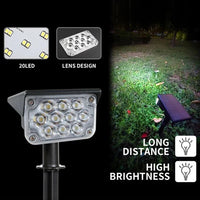 Projecteur LED Solaire Outils de jardinage 