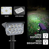 Projecteur LED Solaire Outils de jardinage 