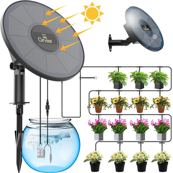 Systeme d’irrigation solaire outils de jardinage 