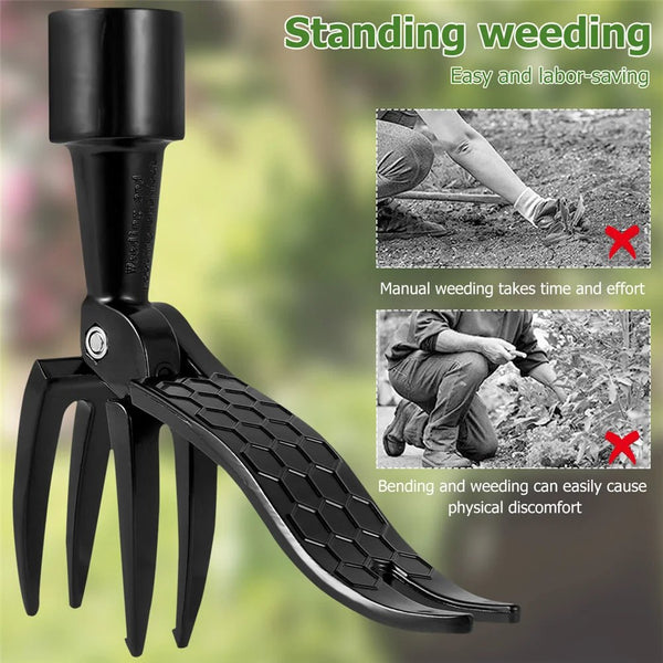 Désherbeur à Mauvaises Herbes avec Pédalier Ergonomique - Outils De Jardinage® - Désherbeur à Mauvaises Herbes - Brico_jardin - désherbeur jardin écologique - désherbeur à mauvaises herbes
