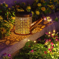 Lampe arrosoir solaire imperméable pour jardin - Outils De Jardinage® - Lampe arrosoir solaire - Aménager le jardin - guirlande LED solaire jardin - lampe solaire étanche automatique