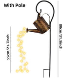 Lampe arrosoir solaire imperméable pour jardin - Outils De Jardinage® - Lampe arrosoir solaire - Aménager le jardin - guirlande LED solaire jardin - lampe solaire étanche automatique