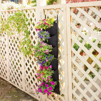 Lot de 2 sacs de culture mural « VegiWall™ » | Transformez votre mur en un jardin luxuriant en quelques minutes ! - outils de jardinage - Outils de Jardinage - outils de jardinage - sac de culture - sac vertical suspendu
