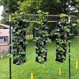 Lot de 2 sacs de culture mural « VegiWall™ » | Transformez votre mur en un jardin luxuriant en quelques minutes ! - outils de jardinage - Outils de Jardinage - outils de jardinage - sac de culture - sac vertical suspendu