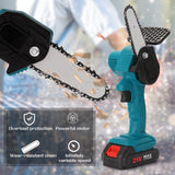 Mini tronçonneuse électrique sans fil pour coupe facile - Outils De Jardinage® - Mini tronçonneuse électrique légère &amp; puissante - mini tronçonneuse électrique - Outillage électroportatif - tronçonneuse sans fil