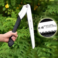 Scie Pliante Longue – Lame de 35 cm pour Coupe Précise - Outils De Jardinage® - Longue Scie Pliante Coupante - Entretenir le jardin - outil de coupe pliable - Outillage à main